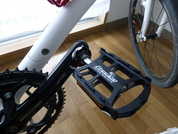 2021最新のスタイル KOOTU 自転車ペダル 折りたたみペダル 非スリップアルミニウム自転車ペダル 16インチメインシャフトは 道路自転車 MTBマウンテン自転車